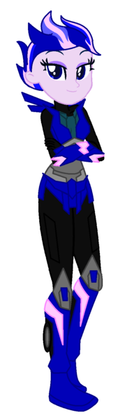 Size: 478x1605 | Tagged: safe, artist:robertsonskywa1, derpibooru import, equestria girls, arcee, clothes, equestria girls-ified, female, image, new hairstyle, photo, png, sexy, simple background, solo, transformers, transformers prime, transparent background, updated, updated design