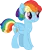 Size: 1355x1600 | Tagged: safe, artist:cloudy glow, artist:cloudyglow, derpibooru import, rainbow dash, pegasus, pony, 1963, barbie, barbie hair, female, g4, image, mare, png, simple background, solo, transparent background