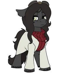 Size: 1765x2160 | Tagged: safe, artist:brainiac, derpibooru import, oc, oc:ailent echoes, unofficial characters only, earth pony, pony, female, image, mare, png, simple background, solo, transparent background