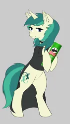Size: 2104x3740 | Tagged: safe, artist:toxikil, derpibooru import, oc, oc:spring starflower, unofficial characters only, pony, unicorn, adorasexy, choker, cute, female, image, png, pringles tube, sexy, solo, trans female, transgender