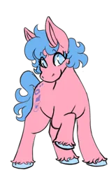 Size: 656x1053 | Tagged: safe, artist:primrosedinocat, derpibooru import, earth pony, pony, g1, colored hooves, female, happy hugs, heart, heart eyes, image, mare, png, raised hoof, simple background, smiling, solo, tail, transparent background, unshorn fetlocks, wingding eyes