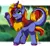 Size: 3189x2930 | Tagged: safe, artist:pridark, derpibooru import, oc, unofficial characters only, kirin, happy, image, kirin oc, png, smiling, solo, waving