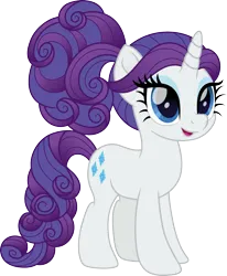 Size: 1321x1600 | Tagged: safe, artist:cloudy glow, derpibooru import, rarity, pony, unicorn, 1976, barbie, barbie hair, eyeshadow, female, g4, image, makeup, png, simple background, solo, transparent background