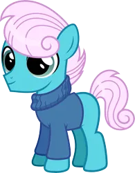 Size: 9507x12173 | Tagged: safe, artist:starryshineviolet, derpibooru import, idw, winter comet, pony, absurd resolution, clothes, colt, foal, g4, gameloft, idw showified, image, male, png, show accurate, simple background, sweater, transparent background, vector
