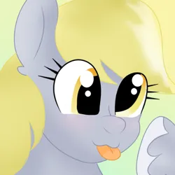 Size: 512x512 | Tagged: safe, derpibooru import, derpy hooves, pegasus, cute, derp, female, happy, image, png, profile picture, solo