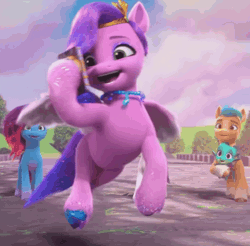 Size: 1020x1002 | Tagged: safe, derpibooru import, edit, edited screencap, screencap, hitch trailblazer, pipp petals, sparky sparkeroni, zipp storm, pony, g5, my little pony: make your mark, spoiler:g5, spoiler:my little pony: make your mark, spoiler:my little pony: make your mark chapter 6, spoiler:mymc06e04, adorapipp, animated, cropped, cute, duckface, eyeshadow, female, flying, gif, glitter, happy, image, jewelry, makeup, mare, misty brightdawn, mobile phone, my little pony: make your mark chapter 6, necklace, phone, rebirth misty, secrets of starlight, selfie, sparkles