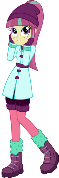 Size: 598x1796 | Tagged: safe, artist:ajosterio, derpibooru import, sour sweet, equestria girls, clothes, image, png, simple background, solo, transparent background, vector, winter outfit