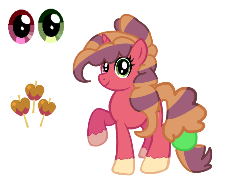 Size: 4232x3256 | Tagged: safe, artist:phantom-delta966, derpibooru import, oc, oc:toffee apple, unofficial characters only, pony, unicorn, base used, female, g4, heterochromia, image, mare, offspring, parent:big macintosh, parent:sugar belle, parents:sugarmac, png, raised hoof, simple background, solo, transparent background