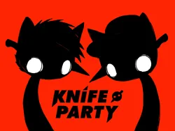 Size: 1280x964 | Tagged: safe, artist:burnedmuffinz, derpibooru import, ponified, pony, cap, gareth mcgrillen, hat, image, knife, knife party, png, red background, rob swire, simple background