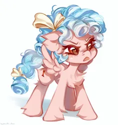 Size: 2424x2560 | Tagged: safe, artist:vanilla-chan, artist:vanilla_sweety, derpibooru import, cozy glow, pegasus, pony, angry, chest fluff, cozybetes, cute, eyebrows, female, filly, foal, freckles, g4, high res, image, jpeg, madorable, open mouth, shadow, simple background, solo, spread wings, white background, wings