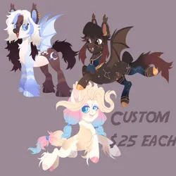 Size: 2000x2000 | Tagged: safe, artist:toshitoki, derpibooru import, oc, oc:astral bites, unofficial characters only, bat pony, earth pony, pony, bat pony oc, bat wings, clothes, coat markings, colored hooves, commission open, crescent moon markings, ear piercing, earring, earth pony oc, eyeshadow, facial markings, fangs, female, flying, hooves, image, jewelry, leggings, lidded eyes, looking at you, looking back, makeup, mare, messy mane, multicolored hooves, open mouth, open smile, piercing, png, simple background, smiling, spread wings, tail, unshorn fetlocks, wings