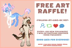 Size: 1500x1000 | Tagged: safe, artist:toshitoki, derpibooru import, oc, oc:fun dip, unofficial characters only, anthro, classical unicorn, dog, pony, unicorn, anthro oc, cloven hooves, coat markings, curved horn, female, furry, furry oc, high angle, horn, horns, image, leonine tail, lidded eyes, mare, non-mlp oc, png, raffle, raised hoof, spread wings, tail, three quarter view, unicorn oc, unshorn fetlocks, wings