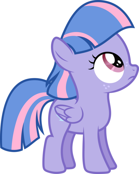 Size: 6989x8764 | Tagged: safe, artist:starryshineviolet, derpibooru import, wind sprint, pegasus, pony, common ground, absurd resolution, female, filly, foal, g4, image, looking up, png, side view, simple background, solo, transparent background, vector