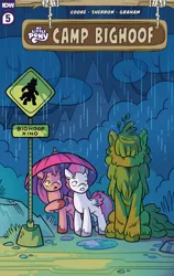 Size: 1158x1828 | Tagged: safe, derpibooru import, idw, sunny starscout, zipp storm, g5, my little pony: pony life, camp bighoof, comic, ghibli, hayao miyazaki, image, jpeg, my neighbor totoro, parody, reference