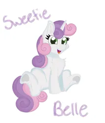 Size: 2023x2361 | Tagged: safe, artist:cinematic-fawn, derpibooru import, sweetie belle, pony, image, png, simple background, solo, white background