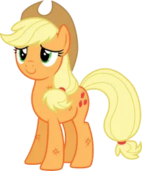 Size: 3000x3613 | Tagged: safe, artist:cloudy glow, derpibooru import, applejack, made in manehattan, image, png, simple background, solo, transparent background, vector