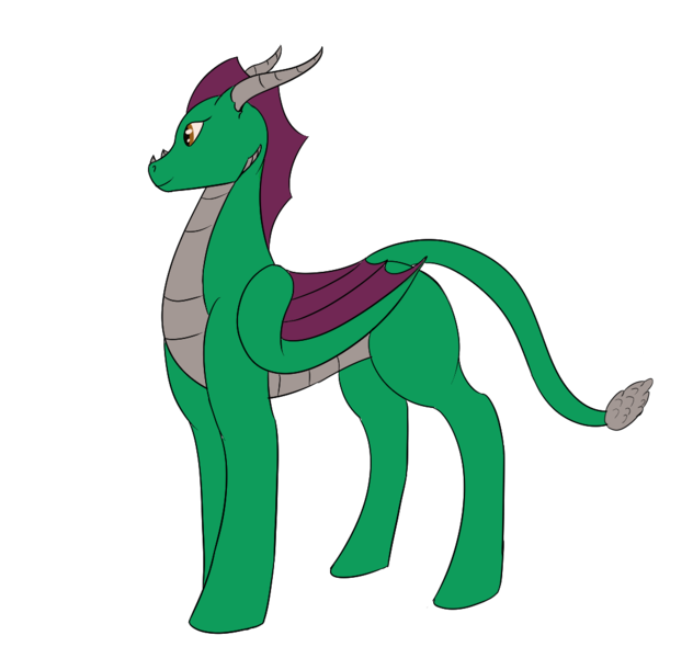 Size: 1054x1000 | Tagged: safe, artist:silverfan, derpibooru import, dragon, pony, female, image, mare, png, solo