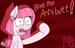 Size: 1279x826 | Tagged: safe, artist:muhammad yunus, derpibooru import, oc, oc:annisa trihapsari, earth pony, pony, angry, autism, earth pony oc, female, image, open mouth, png, solo, threatening