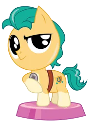 Size: 1359x1800 | Tagged: safe, artist:prixy05, derpibooru import, hitch trailblazer, earth pony, pony, g5, cute, hitchbetes, image, male, png, pocket ponies, sheriff's badge, simple background, solo, stallion, transparent background, vector