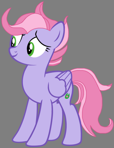 Size: 1756x2272 | Tagged: safe, artist:star polaris and friends, derpibooru import, amethyst beat, lavender lily, pegasus, pony, base used, derpibooru exclusive, female, g4, gray background, green eyes, image, mare, older, older amethyst beat, png, simple background, solo