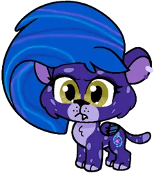 Size: 624x700 | Tagged: safe, artist:sallythepinkdog2024, derpibooru import, big cat, leopard, snow leopard, g5, my little pony: pony life, allura, aq bars, female, g5 to g4.5, generation leap, image, png, simple background, solo, transparent background