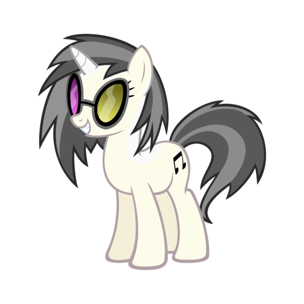 Size: 2362x2362 | Tagged: safe, artist:epicheavytf2, artist:pyrogaming, derpibooru import, edit, vector edit, vinyl scratch, pony, unicorn, alternate design, deltarune, female, image, mare, png, simple background, smiling, solo, spamton, transparent background, vector