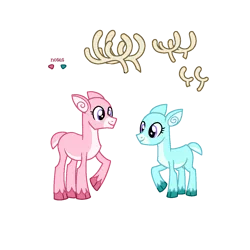 Size: 1280x1280 | Tagged: safe, derpibooru import, deer, reindeer, g4, base, image, ms paint base, ms paint friendly, png, simple background, transparent background