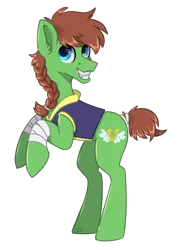 Size: 1084x1486 | Tagged: safe, artist:lambydwight, derpibooru import, oc, oc:swift stride, unofficial characters only, earth pony, pony, derpibooru community collaboration, 2024 community collab, image, png, simple background, solo, standing on two hooves, transparent background