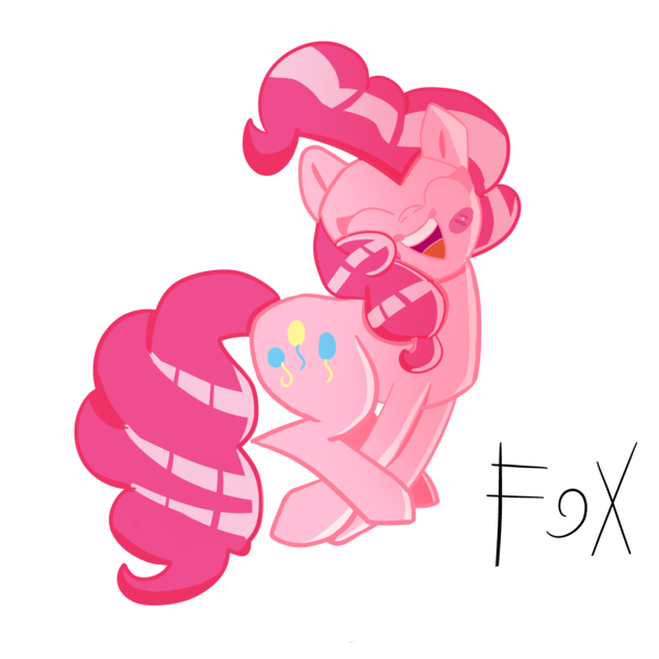 Size: 5000x5000 | Tagged: safe, artist:foxnoobb, derpibooru import, pinkie pie, earth pony, pony, absurd resolution, blushing, eyes closed, female, happy, image, mare, open mouth, png, simple background, solo, teeth, transparent background