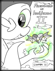 Size: 2550x3300 | Tagged: safe, artist:loreto-arts, derpibooru import, spike, dragon, comic:friendship is innuendo, comic:friendship is innuendo vol. 2, fire ruby, gem, image, limited palette, png, ruby, solo, winged spike, wings
