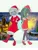 Size: 1470x1960 | Tagged: safe, artist:batipin, banned from derpibooru, derpibooru import, edit, limestone pie, marble pie, equestria girls, christmas, clothes, costume, duo, female, holiday, image, jpeg, santa costume, siblings, sisters, underage