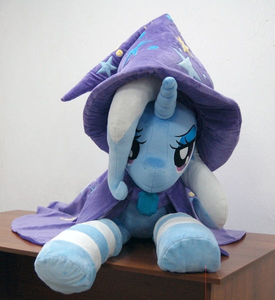 Size: 1790x1952 | Tagged: safe, artist:lanacraft, derpibooru import, trixie, g4, image, irl, jpeg, photo, plushie