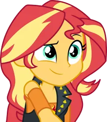 Size: 3000x3446 | Tagged: safe, artist:cloudy glow, derpibooru import, sunset shimmer, cheer you on, equestria girls, equestria girls series, spoiler:eqg series (season 2), g4, image, png, simple background, solo, transparent background, vector