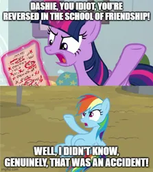 Size: 500x561 | Tagged: safe, derpibooru import, edit, edited screencap, screencap, rainbow dash, twilight sparkle, twilight sparkle (alicorn), alicorn, pegasus, pony, marks for effort, the washouts (episode), duo, female, furious, image, jeremy clarkson, jpeg, mare, meme, parody, reference, reference in the description, richard hammond, scene parody, top gear, top gear burma special