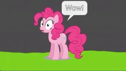 Size: 1079x607 | Tagged: safe, artist:hako33, derpibooru import, pinkie pie, earth pony, pony, image, jpeg, reaction image, shocked, wow