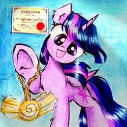 Size: 894x894 | Tagged: safe, artist:liaaqila, derpibooru import, twilight sparkle, cute, g4, hypnosis, image, jpeg