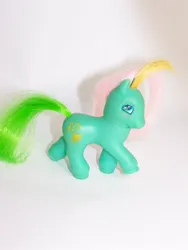 Size: 768x1024 | Tagged: safe, derpibooru import, earth pony, pony, g2, dreamer, image, irl, jpeg, photo, raised hoof, toy