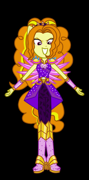 Size: 324x655 | Tagged: safe, artist:ajosterio, derpibooru import, adagio dazzle, equestria girls, boots, clothes, crystal guardian, high heel boots, image, png, shoes, solo