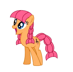 Size: 1567x1547 | Tagged: safe, artist:darbypop1, derpibooru import, oc, oc:demi semiquaver, earth pony, pony, female, image, mare, png, simple background, solo, transparent background