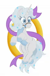 Size: 1296x1974 | Tagged: safe, artist:jargon scott, derpibooru import, oc, unofficial characters only, original species, plush pony, pony, unicorn, bridle, image, jpeg, plushie, simple background, solo, tack, white background