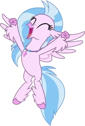 Size: 3000x4454 | Tagged: safe, artist:cloudy glow, derpibooru import, silverstream, school daze, .ai available, image, png, simple background, solo, transparent background, vector