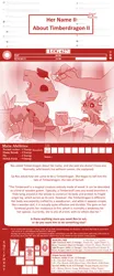 Size: 1000x2402 | Tagged: safe, artist:vavacung, derpibooru import, oc, dragon, timber wolf, comic:the adventure logs of young queen, comic, everfree forest, female, image, jpeg, male
