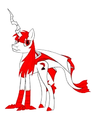 Size: 3024x4032 | Tagged: safe, artist:epicgamer10075, derpibooru import, oc, oc:faustichimera, oc:fausticorn, unofficial characters only, alicorn, changeling, changeling queen, dragon, gryphon, half-siren, hybrid, kirin, derpibooru community collaboration, 2024 community collab, claws, cutie mark, derpibooru exclusive, female, high res, horn, hybrid oc, image, looking at you, png, simple background, solo, tail, transparent background