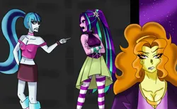 Size: 1282x796 | Tagged: safe, artist:geoslpx, artist:nekojackun, derpibooru import, adagio dazzle, aria blaze, sonata dusk, human, equestria girls, rainbow rocks, clothes, collaboration, image, jpeg, the dazzlings