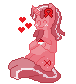 Size: 76x84 | Tagged: artist needed, safe, derpibooru import, oc, oc:red ribbon, pony, unicorn, ask red ribbon, image, picture for breezies, pixel art, png, solo