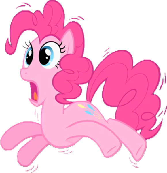 Size: 957x990 | Tagged: safe, derpibooru import, edit, edited screencap, editor:homersimpson1983, screencap, pinkie pie, earth pony, pony, female, image, not a vector, png, shaking, simple background, solo, transparent background