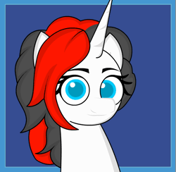 Size: 855x835 | Tagged: safe, artist:vilord, derpibooru import, oc, oc:starforce fireline, unofficial characters only, pony, unicorn, animated, cute, gif, heart, horn, image, loop, one eye closed, simple background, solo, tongue out, wink