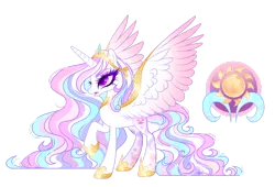 Size: 1920x1303 | Tagged: safe, artist:gloriaartist, derpibooru import, oc, alicorn, pony, female, image, jewelry, mare, png, simple background, solo, tiara, transparent background