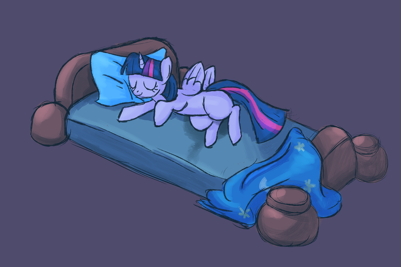 Size: 6000x4000 | Tagged: questionable, artist:crinklyslinky, derpibooru import, twilight sparkle, twilight sparkle (alicorn), alicorn, pony, bed, bedwetting, diaper, female, image, mare, pissing, png, sleeping, solo, urine, wetting