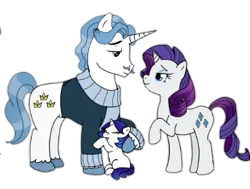 Size: 419x317 | Tagged: artist needed, source needed, safe, derpibooru import, fancypants, rarity, female, image, male, offspring, parent:fancypants, parent:rarity, parents:raripants, png, ship:raripants, shipping, straight